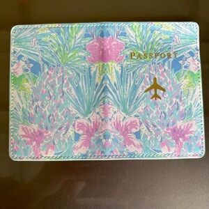 Lilly Pulitzer Style Passport Travel Document Holder